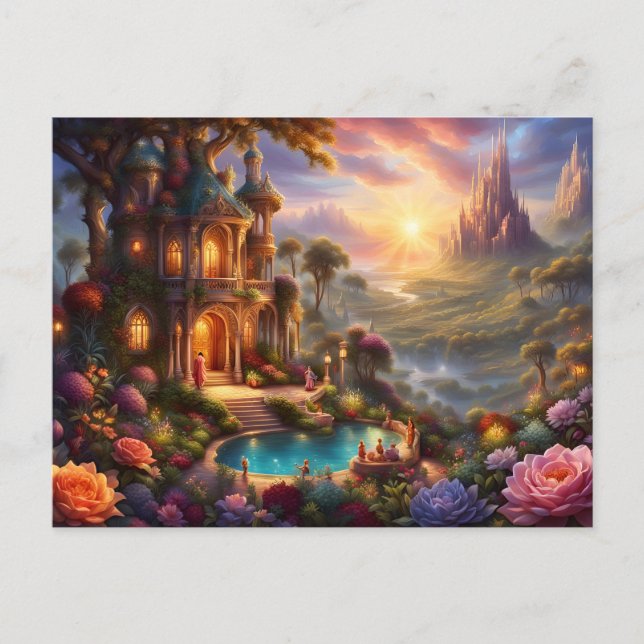 Utopian worlds to dream calendar batt Nov.2024 Announcement Postcard (Front)