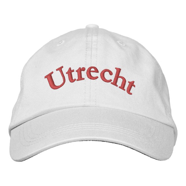 Utrecht Embroidered Baseball Cap (Front)