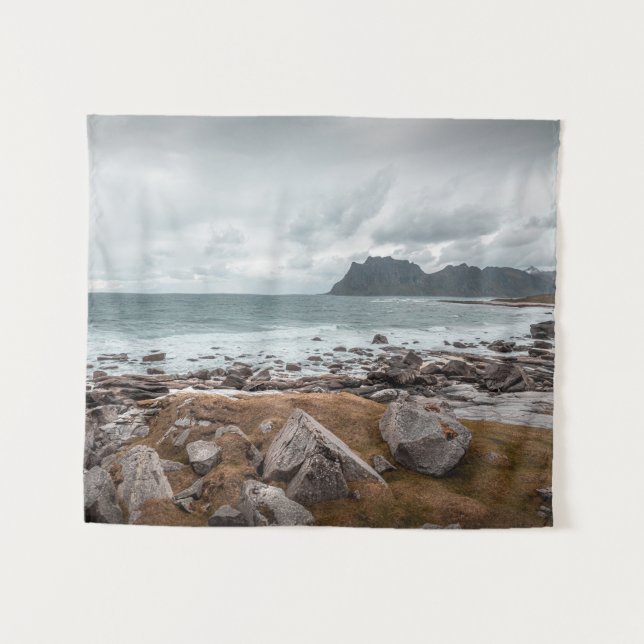 Uttakleiv Lofoten Tapestry (Front (Horizontal))