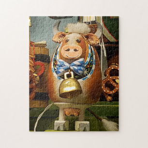 Utterly Happy Cow Puzzle, 11" x 14", 252 pieces Jigsaw Puzzle