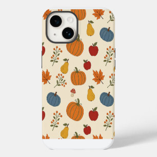 utumn Harvest Pumpkins Fruit Pattern Case