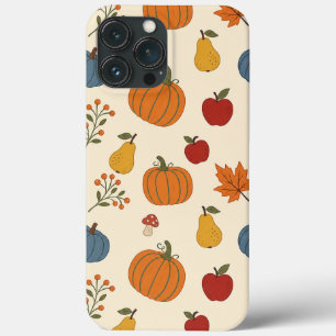 utumn Harvest Pumpkins Fruit Pattern Case