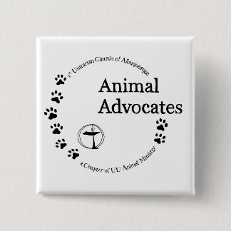 UU Animal Advocates Logo 15 Cm Square Badge