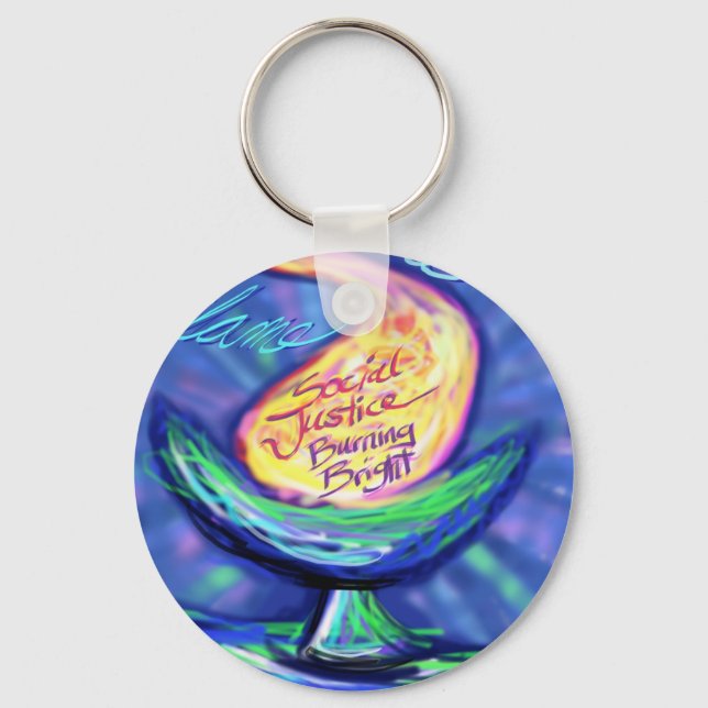 UU Chalice.jpg Key Ring (Front)