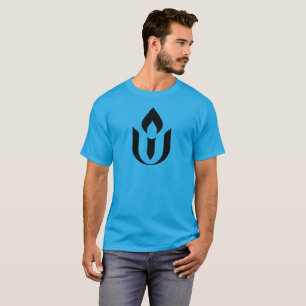 UU Chalice Symbol T-Shirt- Black Symbol T-Shirt