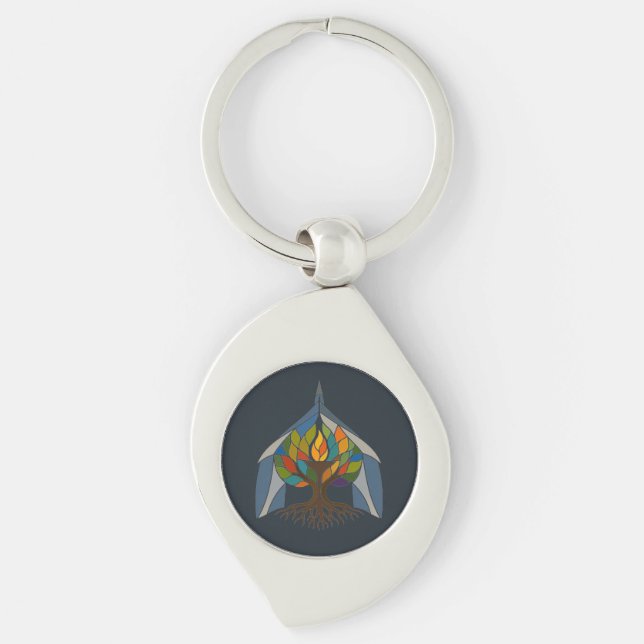 UU Community Chalice Key Ring (Front)