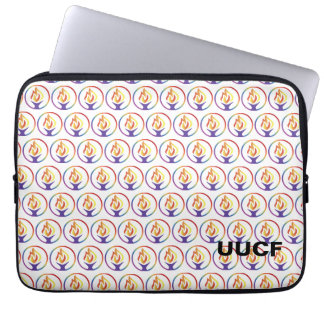 UUCF logo laptop sleeve 