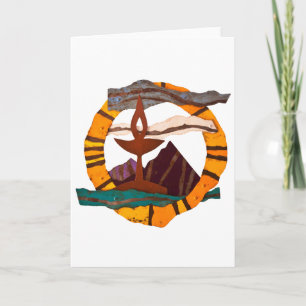 UUSS chalice, Unitarian Universalist, UU, chalice, Card