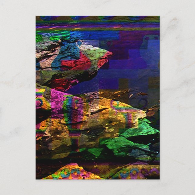 "UV Bronze Age" Art Postcard (Front)