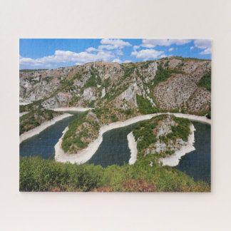 Uvac Special Nature Reserve, Serbia Jigsaw Puzzle