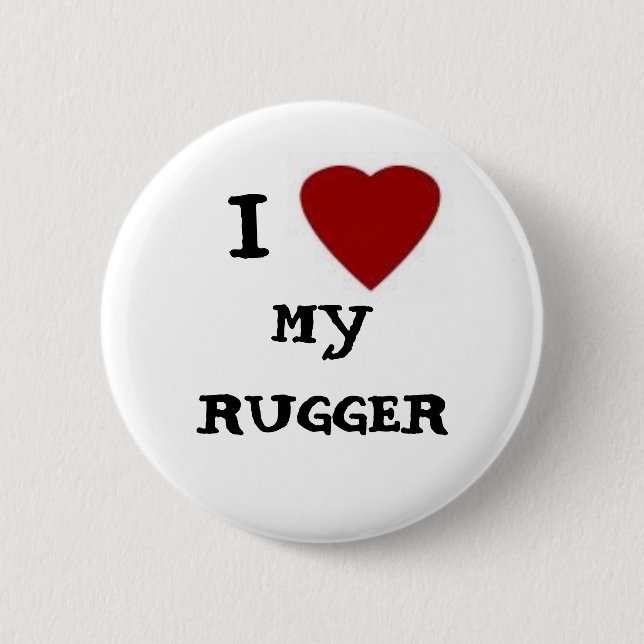 UW madison women's rugby 6 Cm Round Badge (Front)