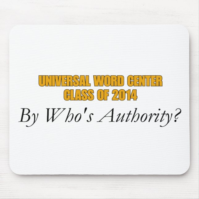UWC 2014 MOUSE PAD (Front)