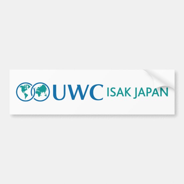 UWC ISAK Japan Bumper Sticker / バンパーステッカー (Front)