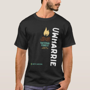 Uwharrie National Forest Vertical North Carolina T-Shirt