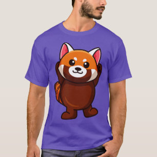 Uyahe Funny Cute Red Panda T-Shirt
