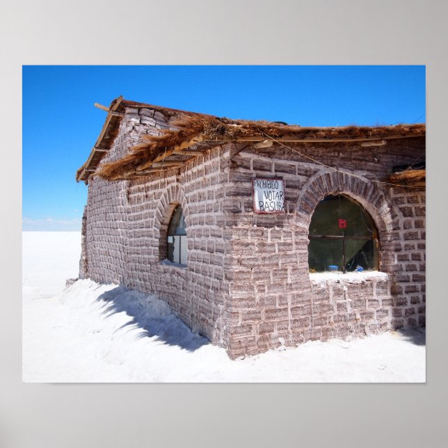Uyuni salt hotel poster (Front)