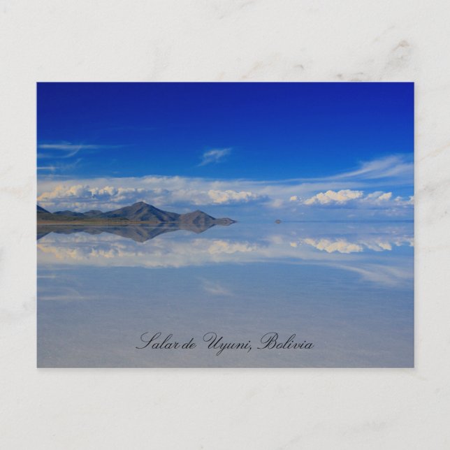 uyuni salt plains postcard (Front)