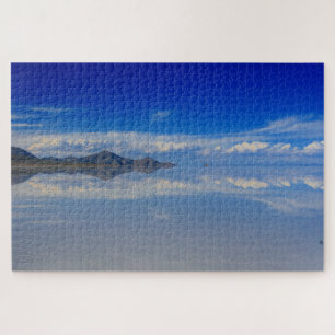uyuni salt plains reflection jigsaw puzzle