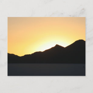 uyuni sunset postcard