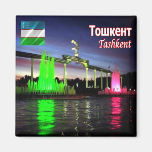 UZ - Uzbekistan - Tashkent - Independence Square Magnet
