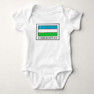Uzbekistan Baby Bodysuit