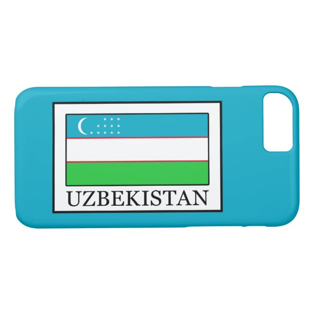 Uzbekistan Case-Mate iPhone Case (Back (Horizontal))