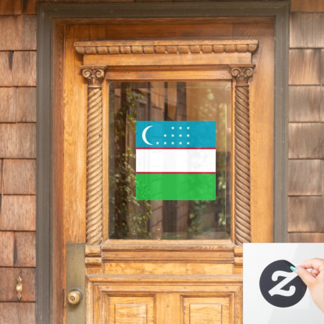 Uzbekistan flag (Home Door)