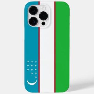 Uzbekistan flag Case-Mate iPhone 14 pro max case