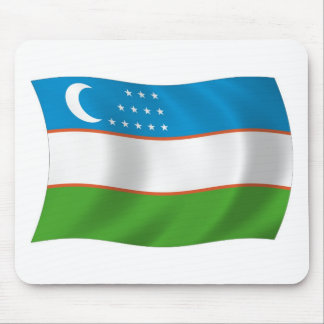 Uzbekistan Flag Mousepad