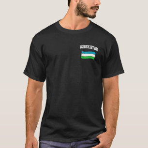 UZBEKISTAN Flag Sport Competition Proud Vacation S T-Shirt