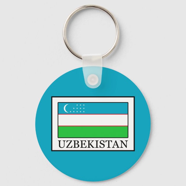 Uzbekistan Key Ring (Front)