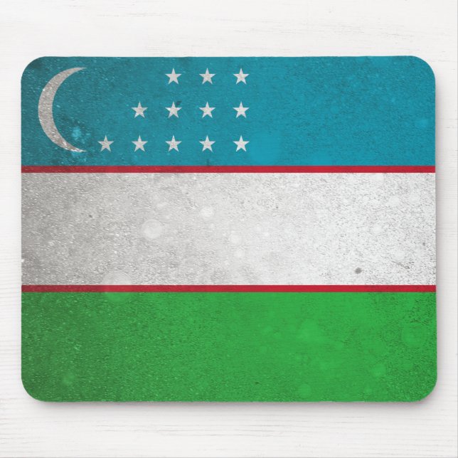 Uzbekistan Mouse Pad (Front)