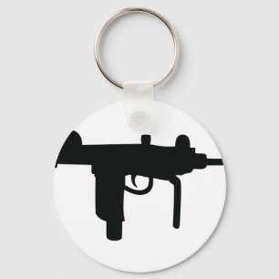 Uzi gun key ring