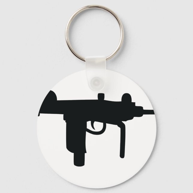 Uzi gun key ring (Front)