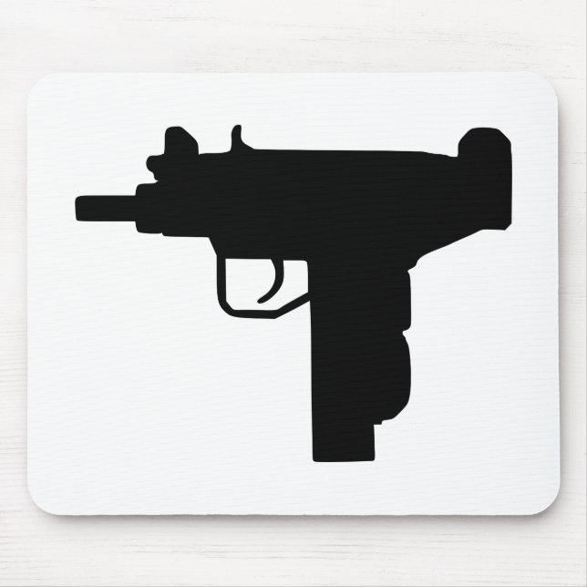 Uzi - Weapon Mouse Pad (Front)