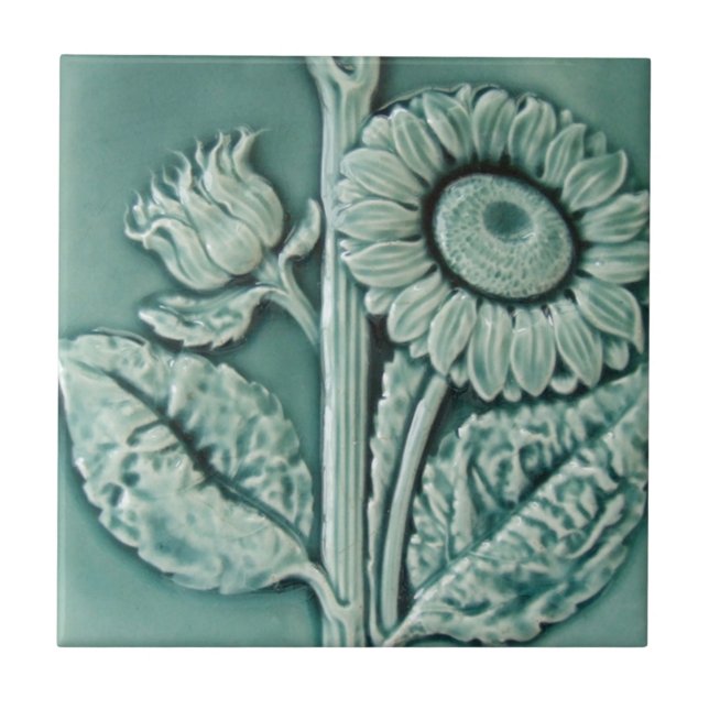 V0020 Victorian Antique Reproduction Ceramic Tile (Front)