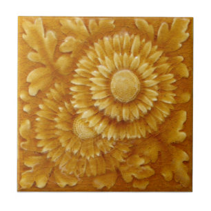 V0026 Victorian Antique Reproduction Ceramic Tile