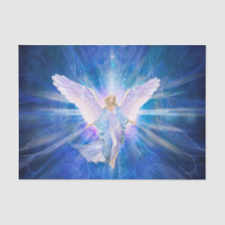 V009-Angel 5 Blue Tissue Paper