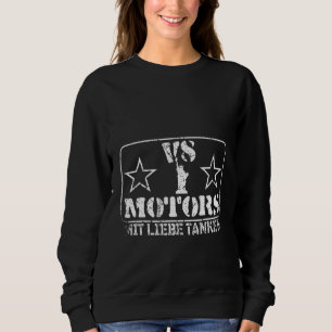 V8 engine, US car, driver machine mechanic lover Sweatshirt