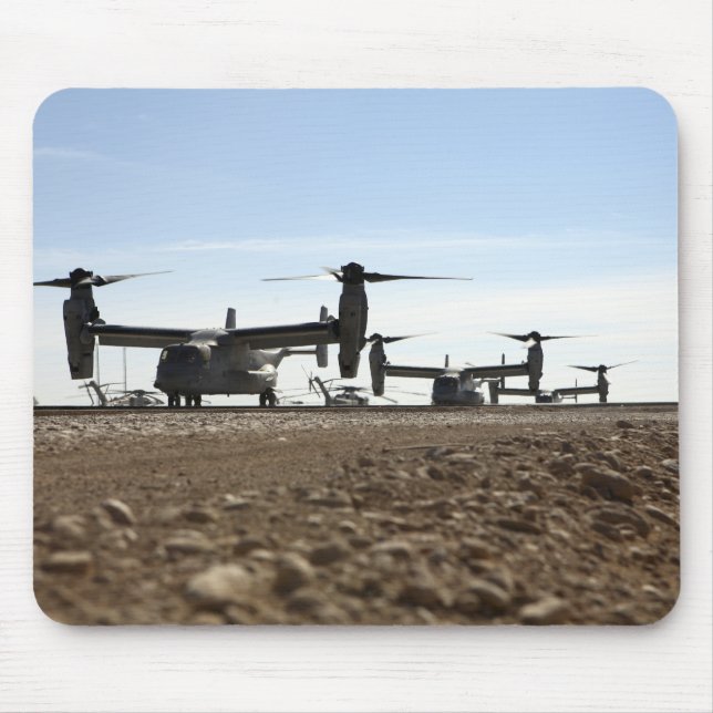 V-22 Osprey tiltrotor aircraft Mouse Pad (Front)