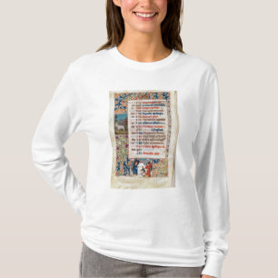 V.25-3 Fol.12v The Month of December T-Shirt