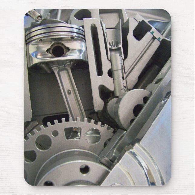 V 8 Cutaway Mouse Pad (Front)