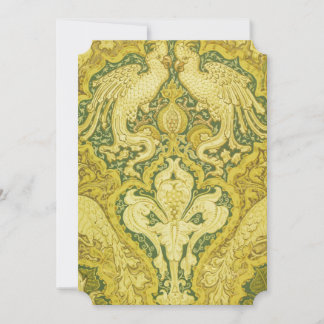 V&A Gold Cockatoo Greeting Card