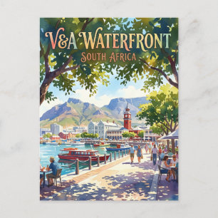 V&A Waterfront South Africa Postcard