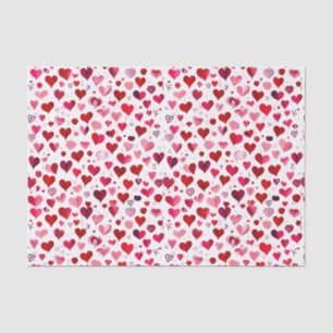 V-day Heart Tissue Paper