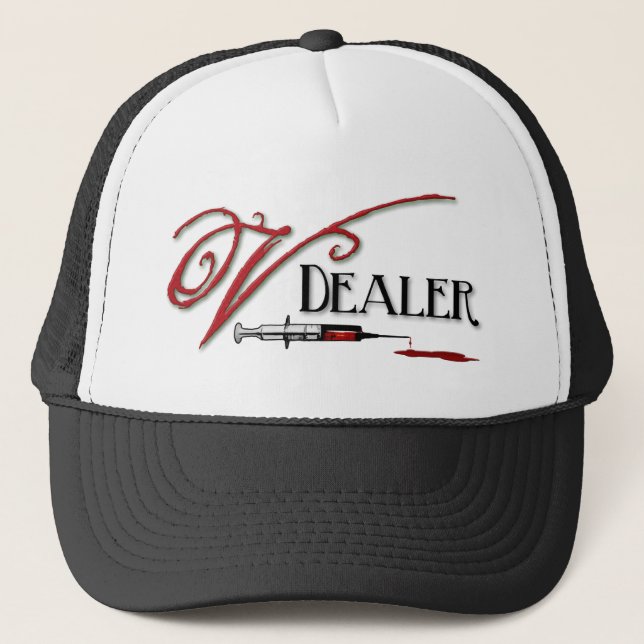 V Dealer - Vampire Blood Trucker Hat (Front)