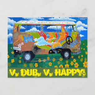 V. Dub, V.Happy! Postcard
