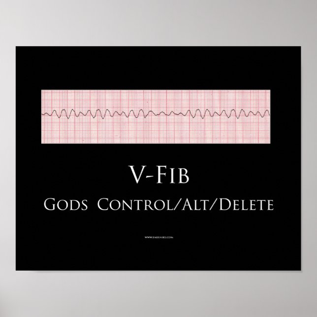 V Fib Poster (Front)