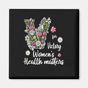 V For Victory; Women's Health S Magnet
