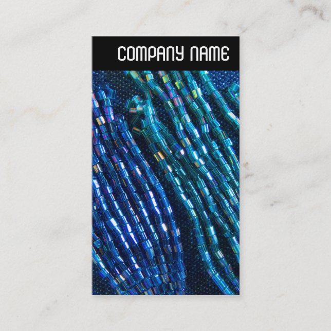 V Header - Bead Braids Business Card (Front)